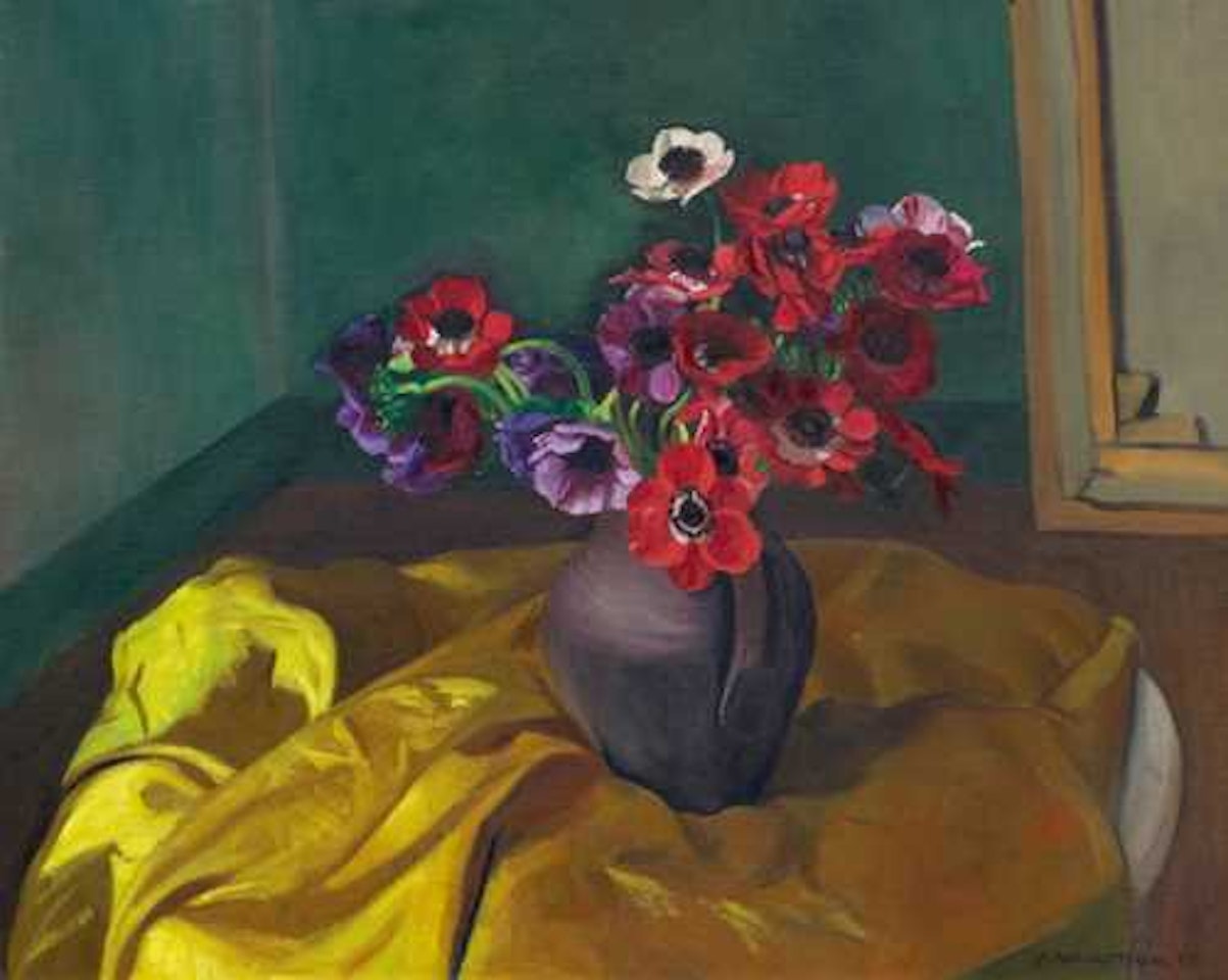 Anemones by Félix Vallotton