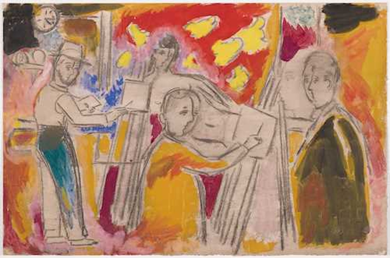 4 heures et quart - Académie Frochot by Serge Poliakoff