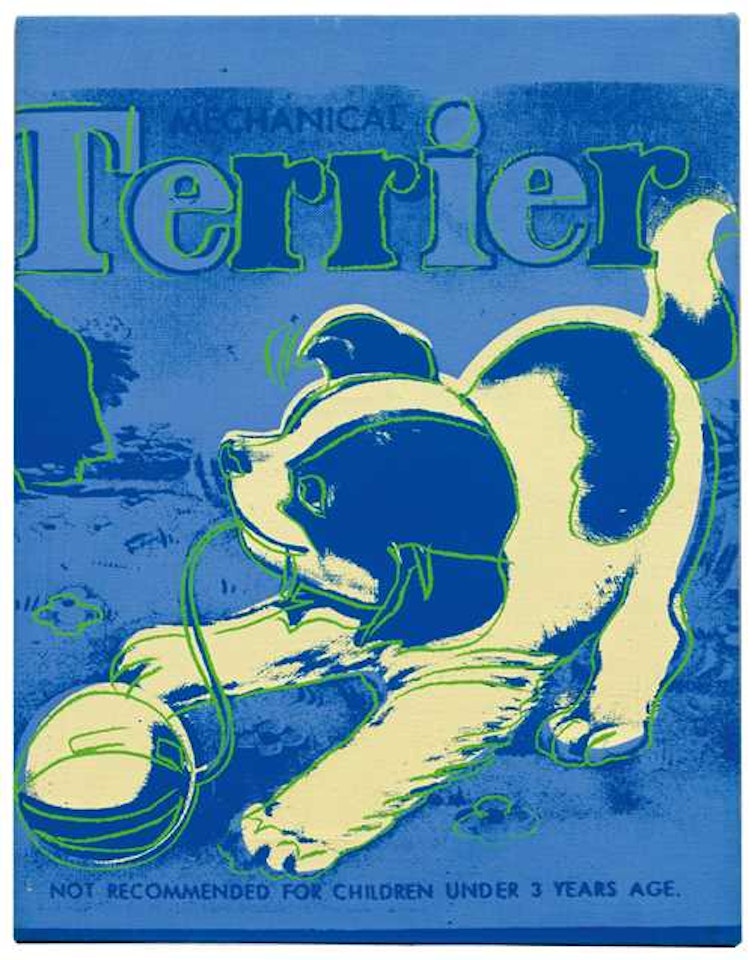 Terrier (from: Toys series) by Andy Warhol