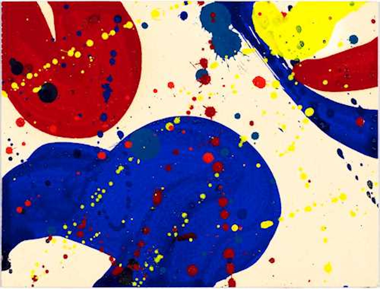 Untitled by Sam Francis