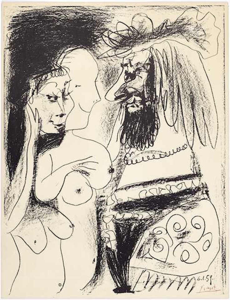 Le Vieux Roi by Pablo Picasso