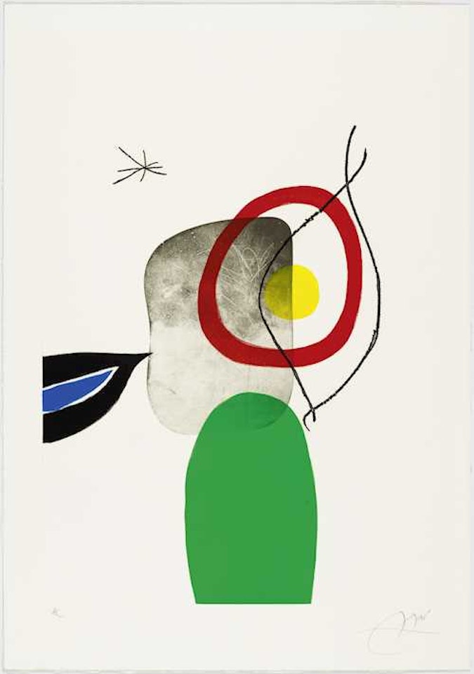 Tir à l"Arc by Joan Miró
