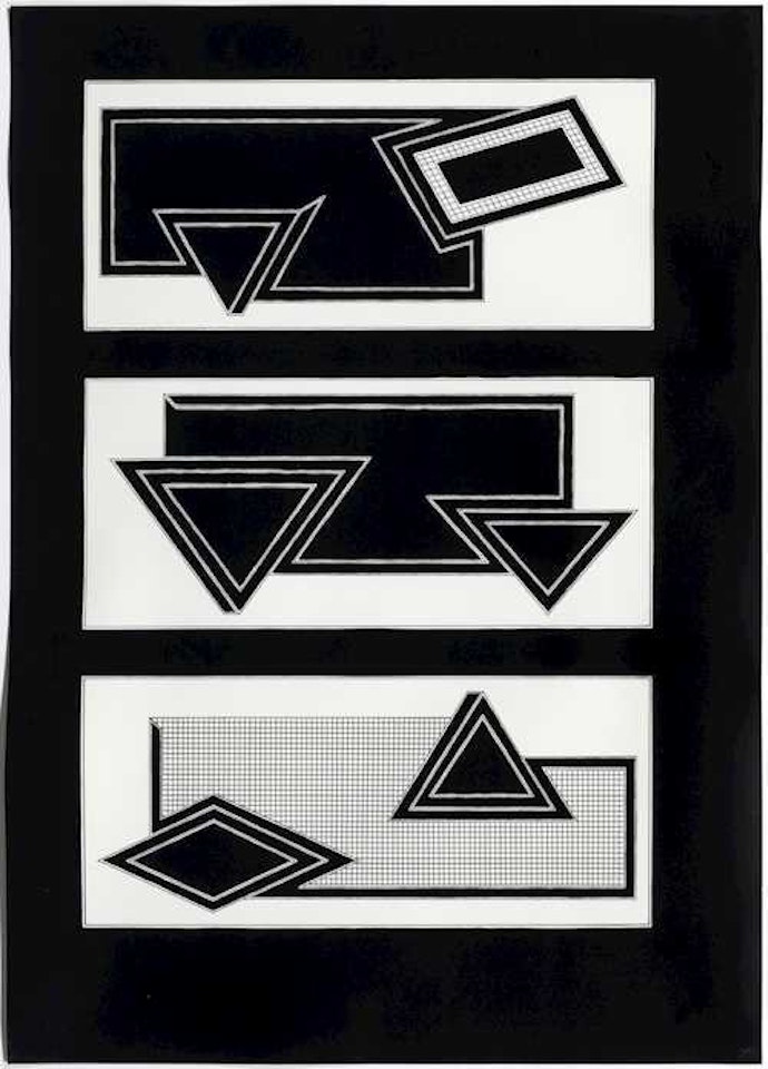 Black Stack by Frank Stella
