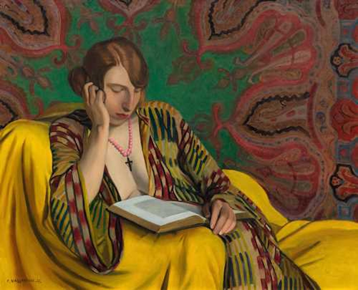 La Liseuse by Félix Vallotton