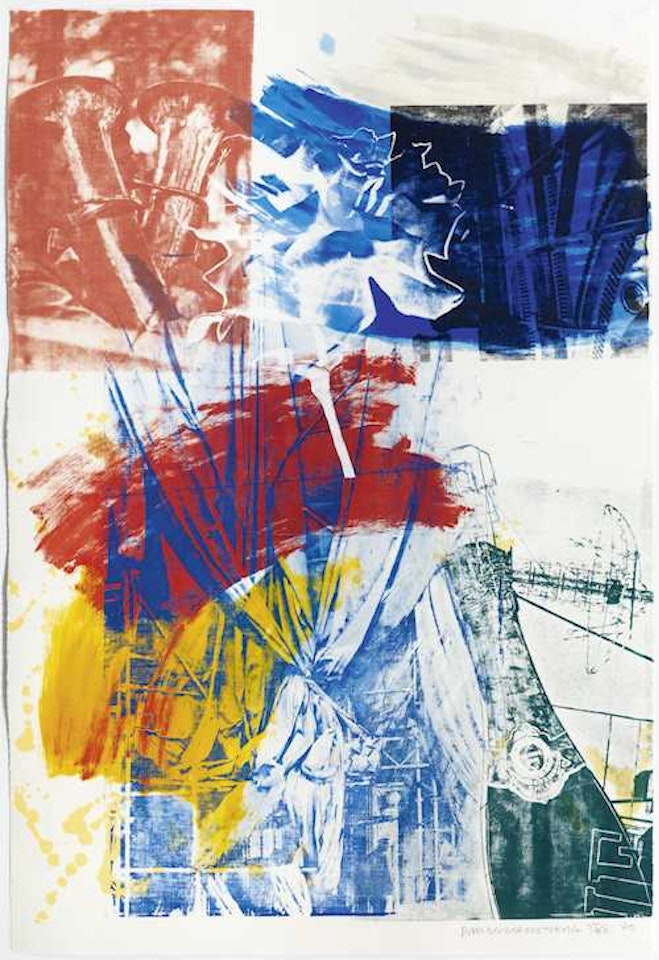 Carnegie Hall by Robert Rauschenberg