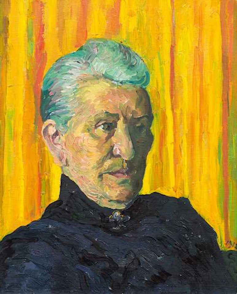 Portrait of Ursula Holsboer-Büsch by Giovanni Giacometti