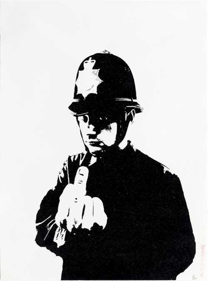 Rude Copper by Banksy