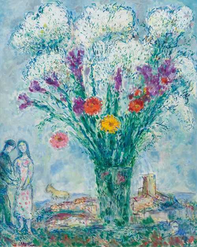 Bouquet d"été by Marc Chagall