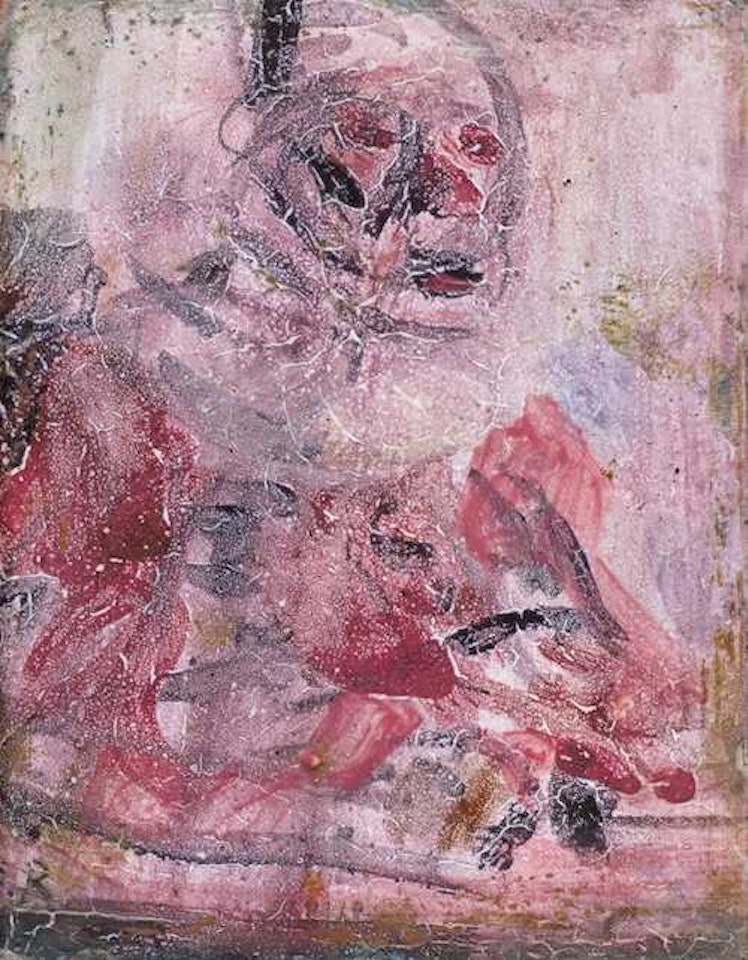 Le clown rose by Georges Rouault