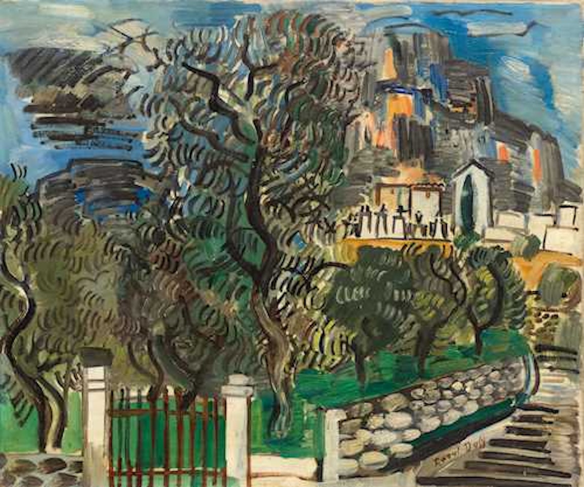 Saint-Jeannet by Raoul Dufy