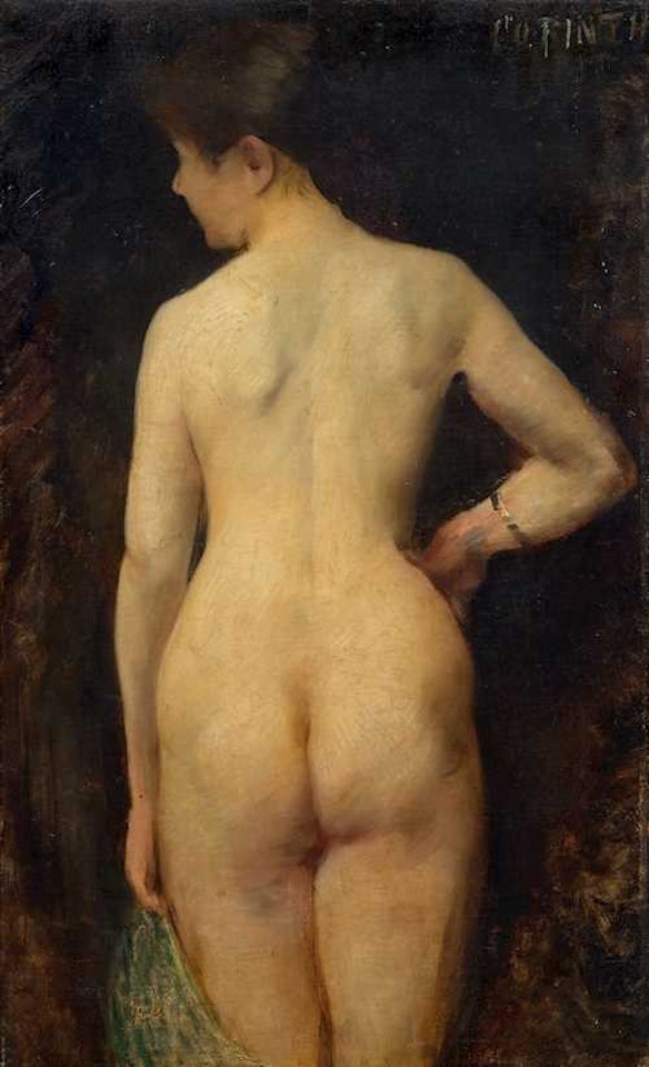 Female nude by Lovis Corinth