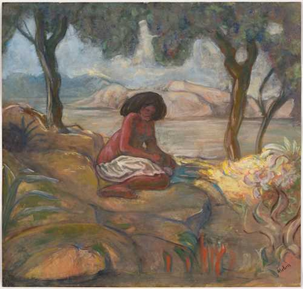 Indianerin by Alfred Kubin
