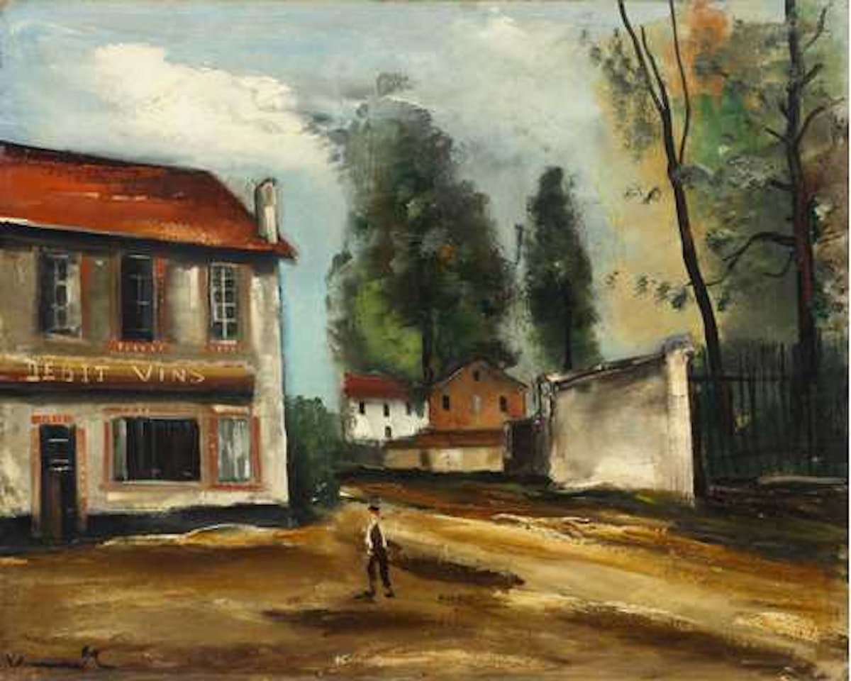 Le débit de vin by Maurice de Vlaminck