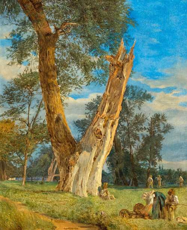 Parthie aus dem Prater (Party in the Prater) by Ferdinand Georg Waldmüller