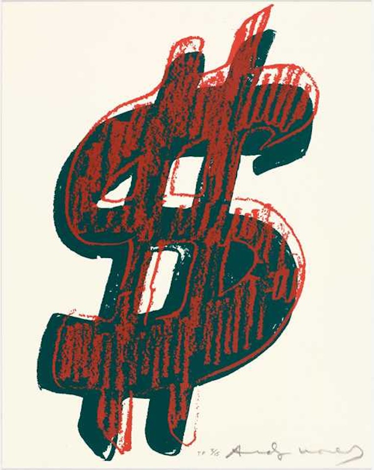 $1. 1982. by Andy Warhol