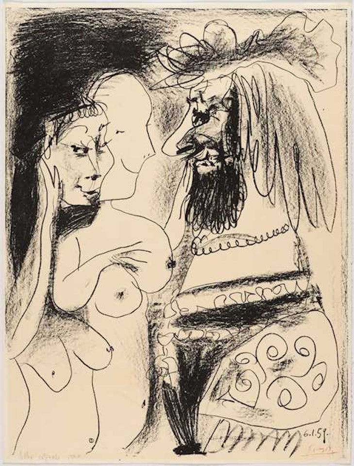 Le Vieux Roi by Pablo Picasso