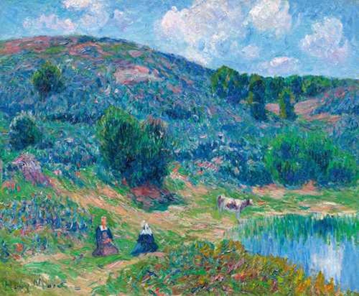 La Lande de Saint Guénolé by Henry Moret