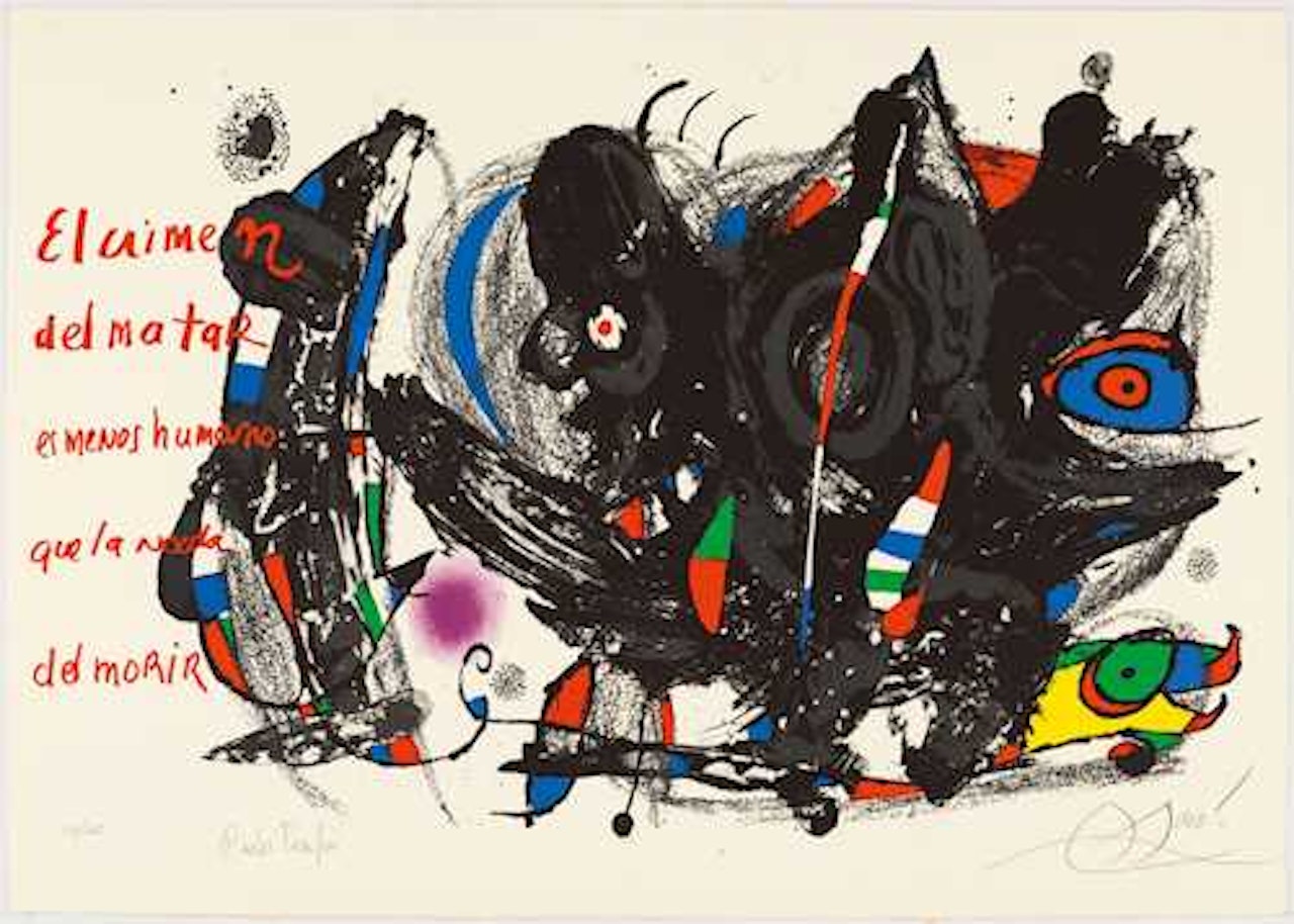 Poemas para mirar by Joan Miró