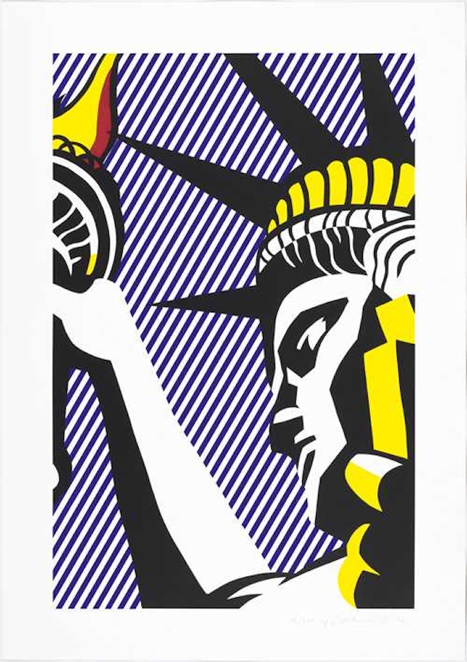 I love Liberty by Roy Lichtenstein