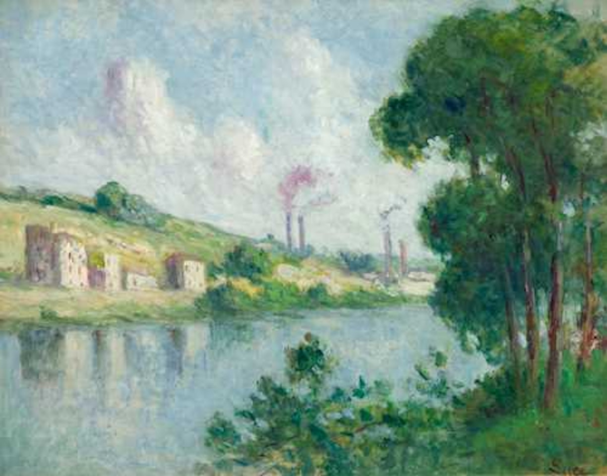 Mantes, les carrières by Maximilien Luce