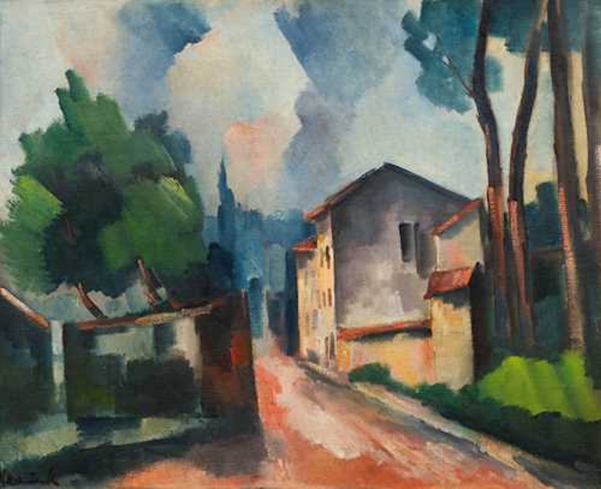 Rue de Village by Maurice de Vlaminck