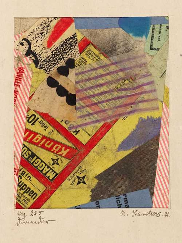 Mz 255 Dromedar by Kurt Schwitters