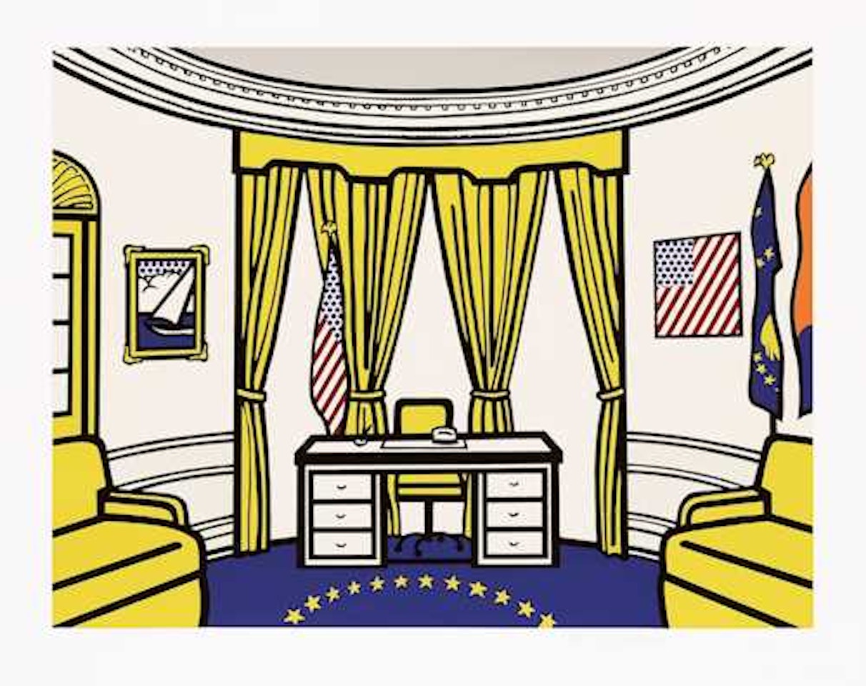 The Oval Office by Roy Lichtenstein