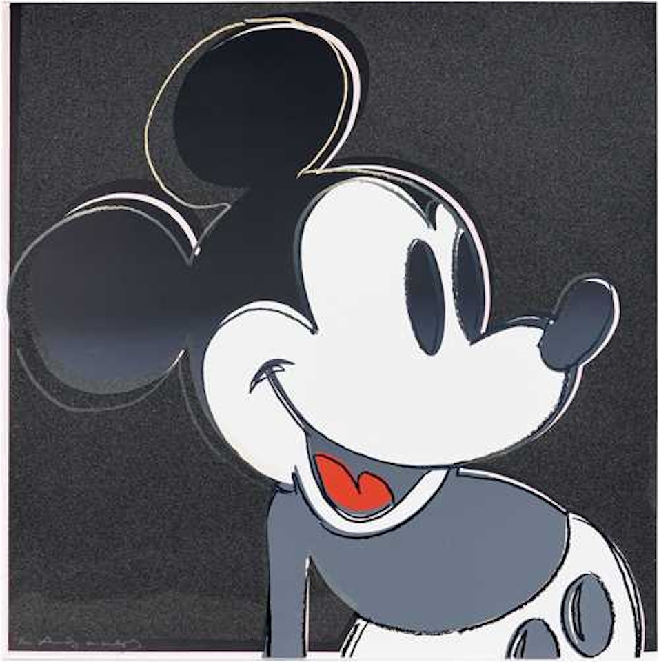 Mickey Mouse by Andy Warhol