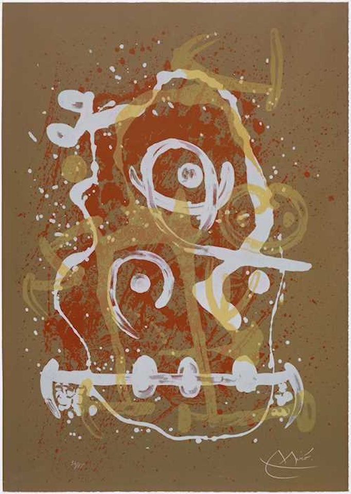 Chevauchée - Brun by Joan Miró