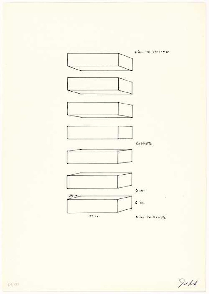 Untitled by Donald Judd
