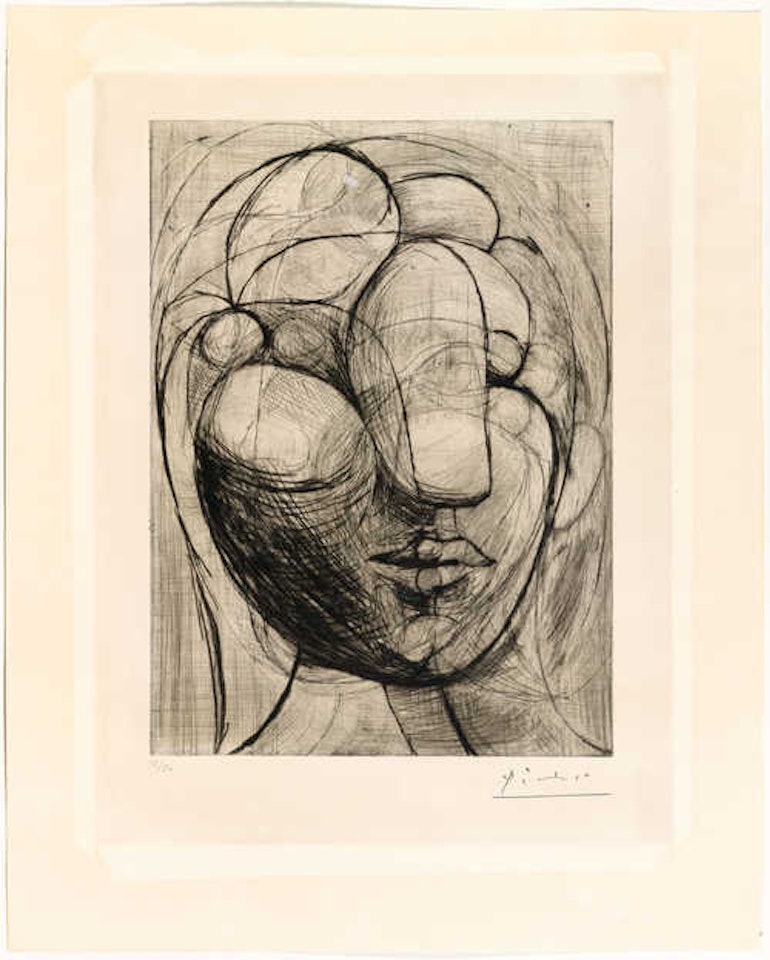 Tête de femme by Pablo Picasso