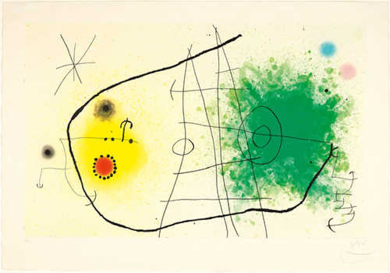 Partie de Campagne I by Joan Miró
