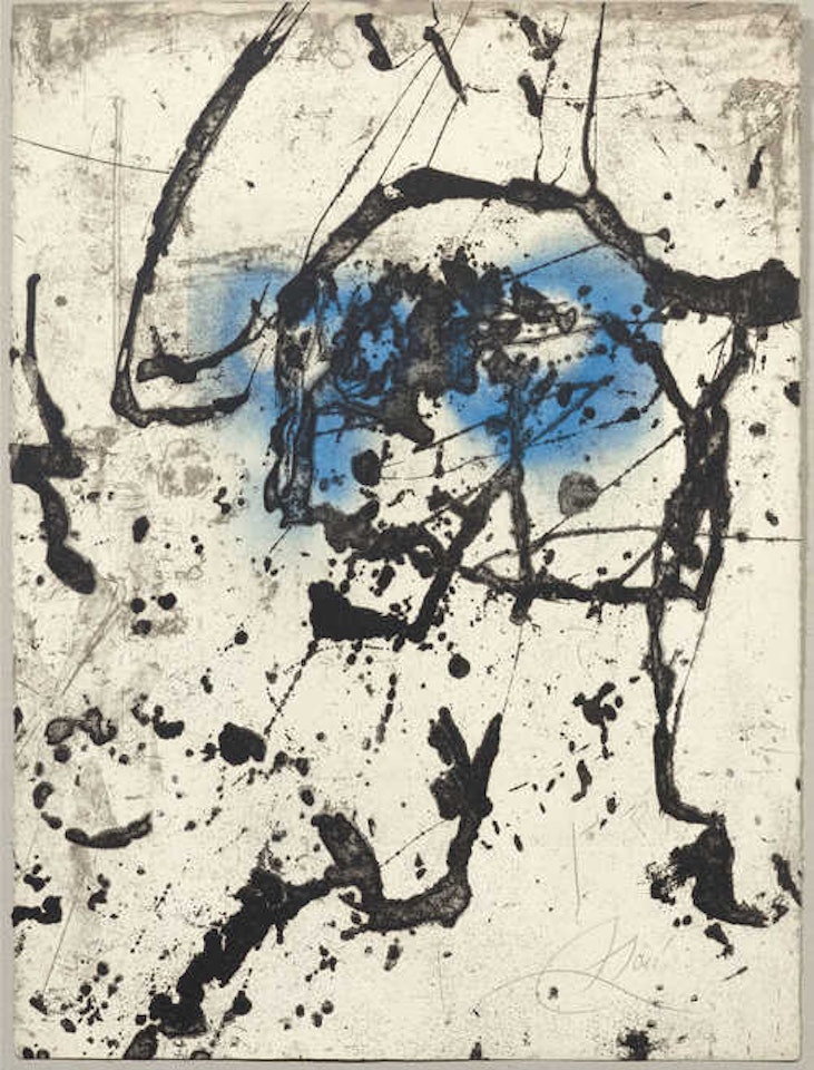 Rupestres XI by Joan Miró