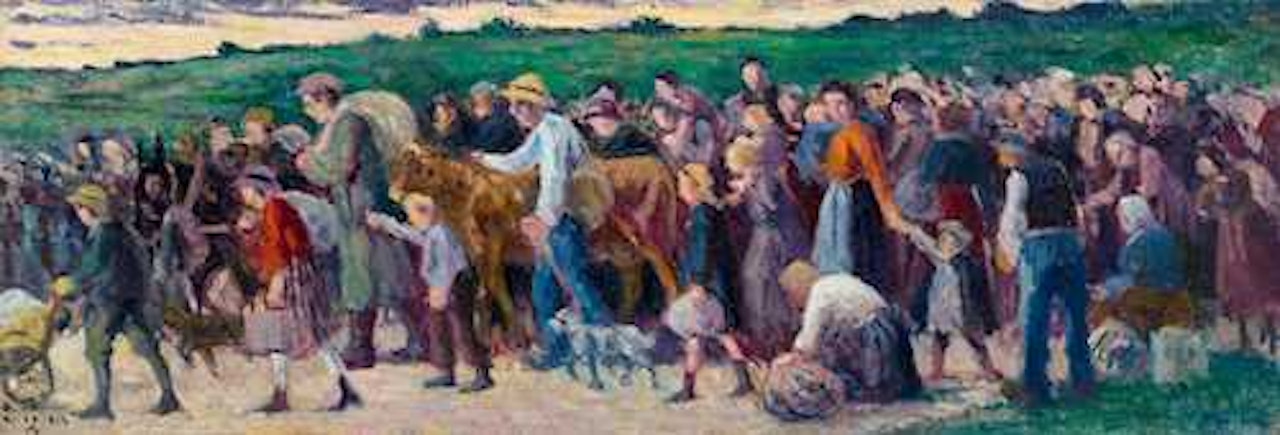 Exodus by Maximilien Luce