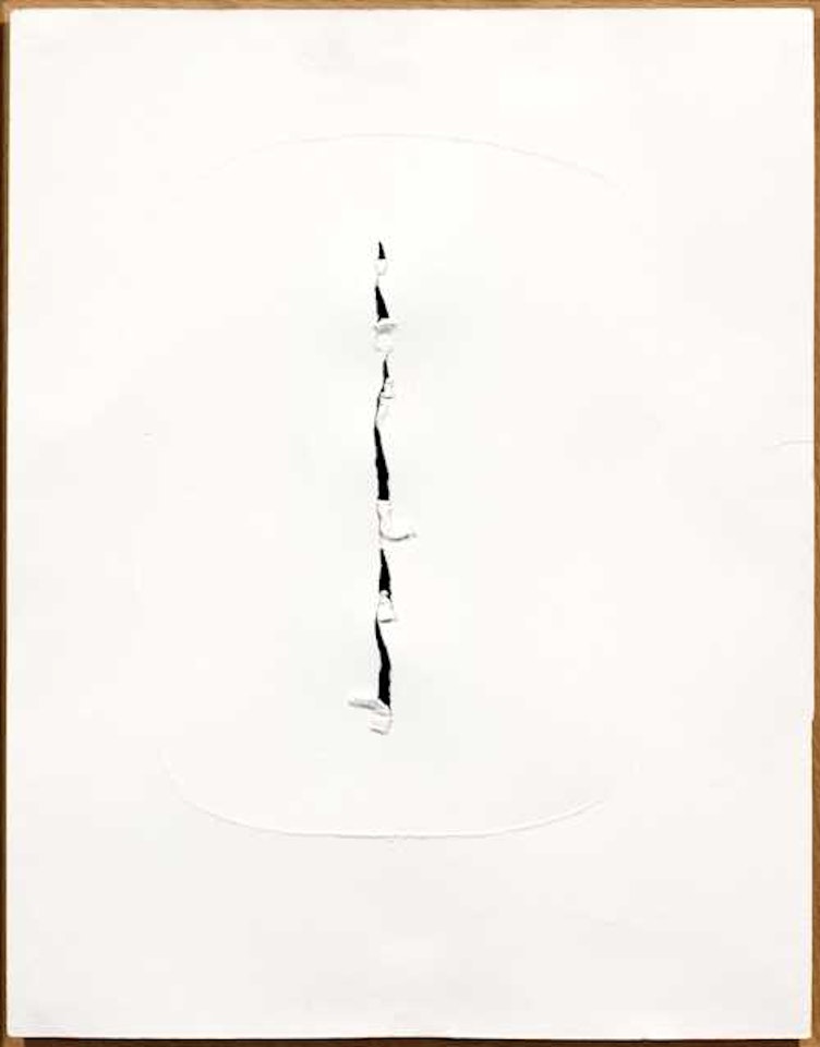 Concetto Spaziale by Lucio Fontana