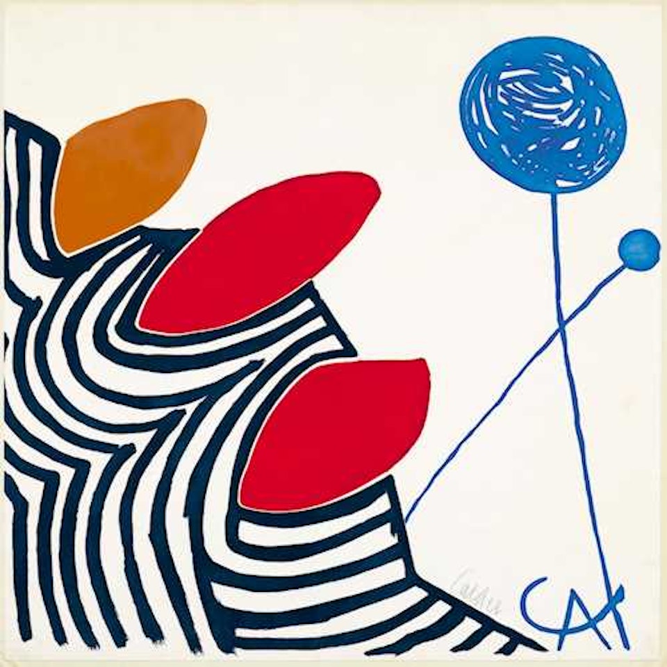 Presenza grafica by Alexander Calder