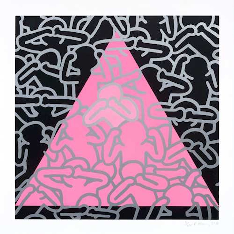 Silence = Death by Keith Haring