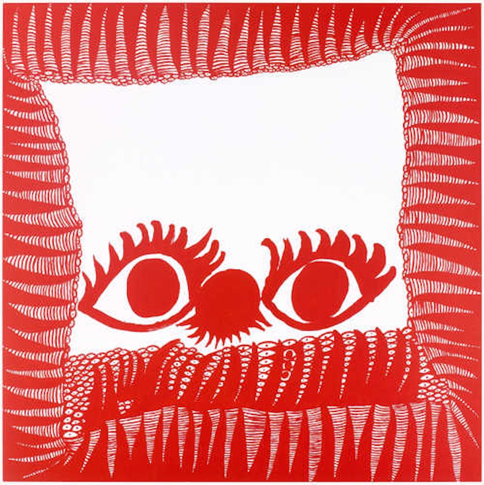 My self-portrait done when I was heartbroken by Yayoi Kusama