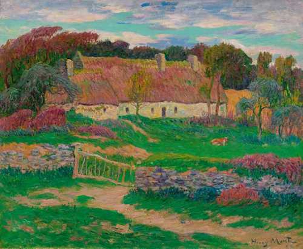 La Ferme du Pouldu by Henry Moret
