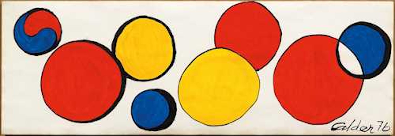 17" Planets by Alexander Calder