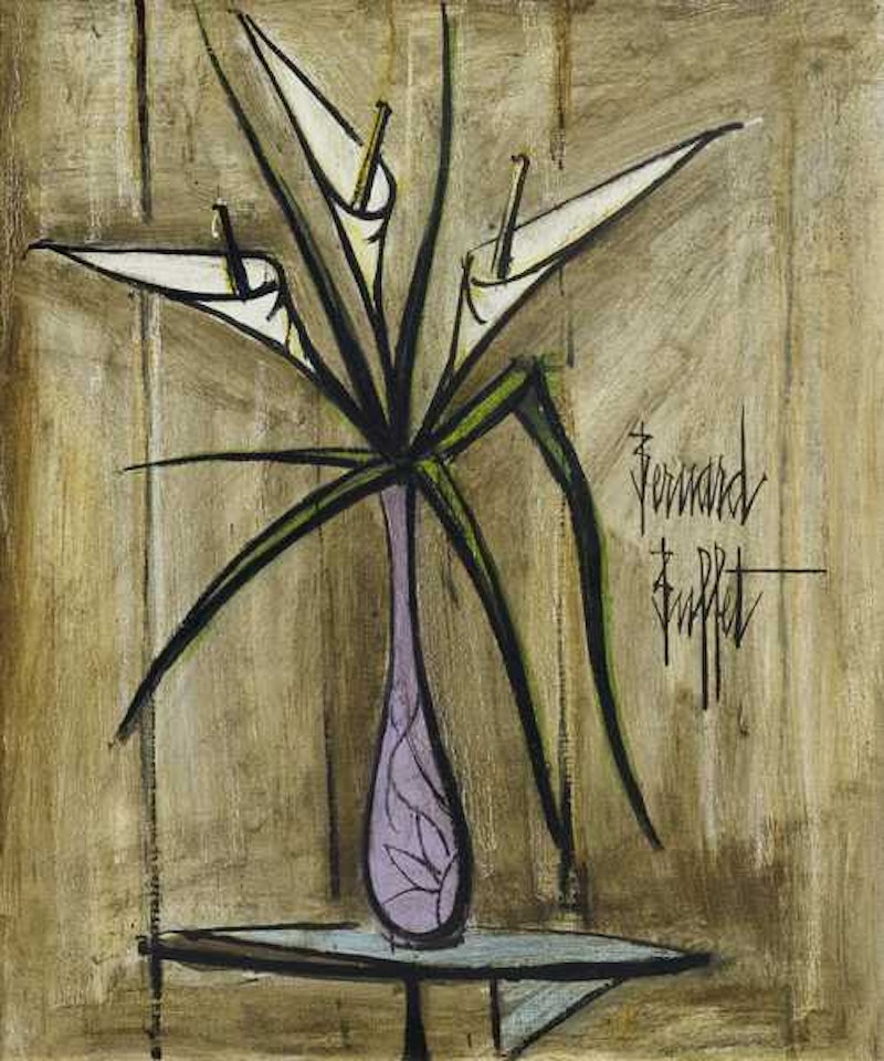 Arums by Bernard Buffet