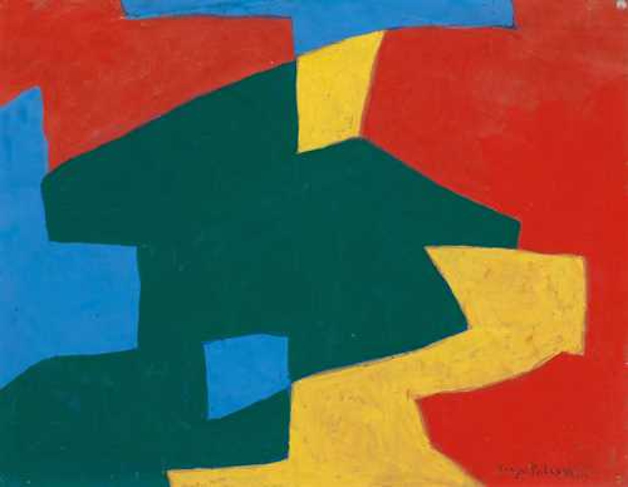 Composition abstraite by Serge Poliakoff