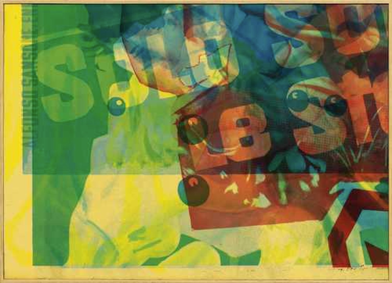 Solo Stelle by Mimmo Rotella