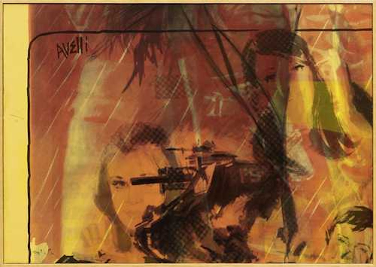 Guerra e Pace by Mimmo Rotella