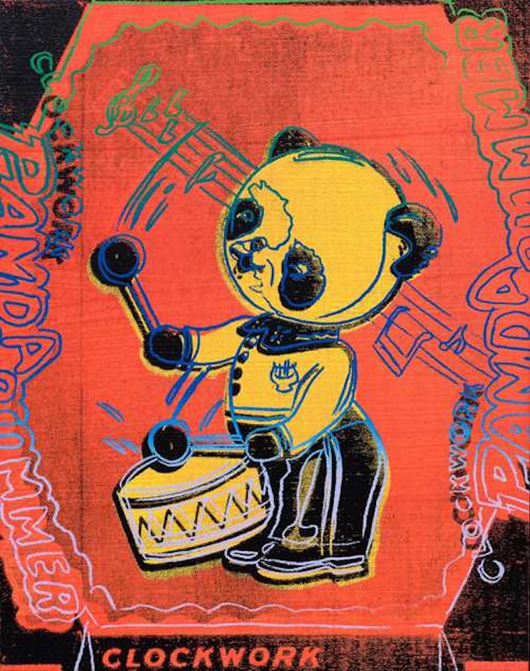 Clockwork Panda Drummer (from: Toy Series) by Andy Warhol