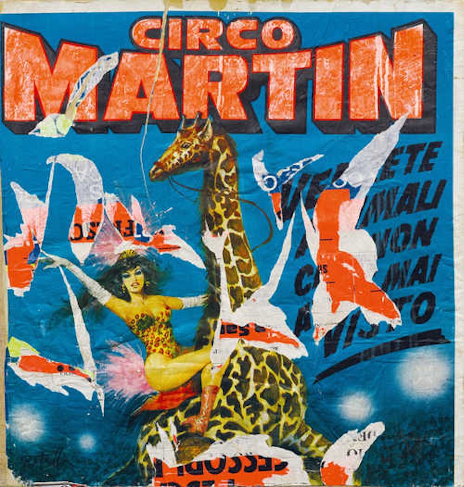 Circo Martin by Mimmo Rotella