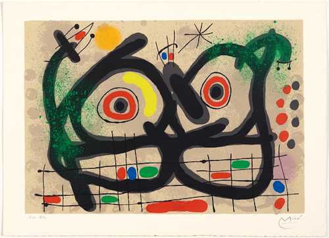 From: Le lézard aux plumes d"or by Joan Miró