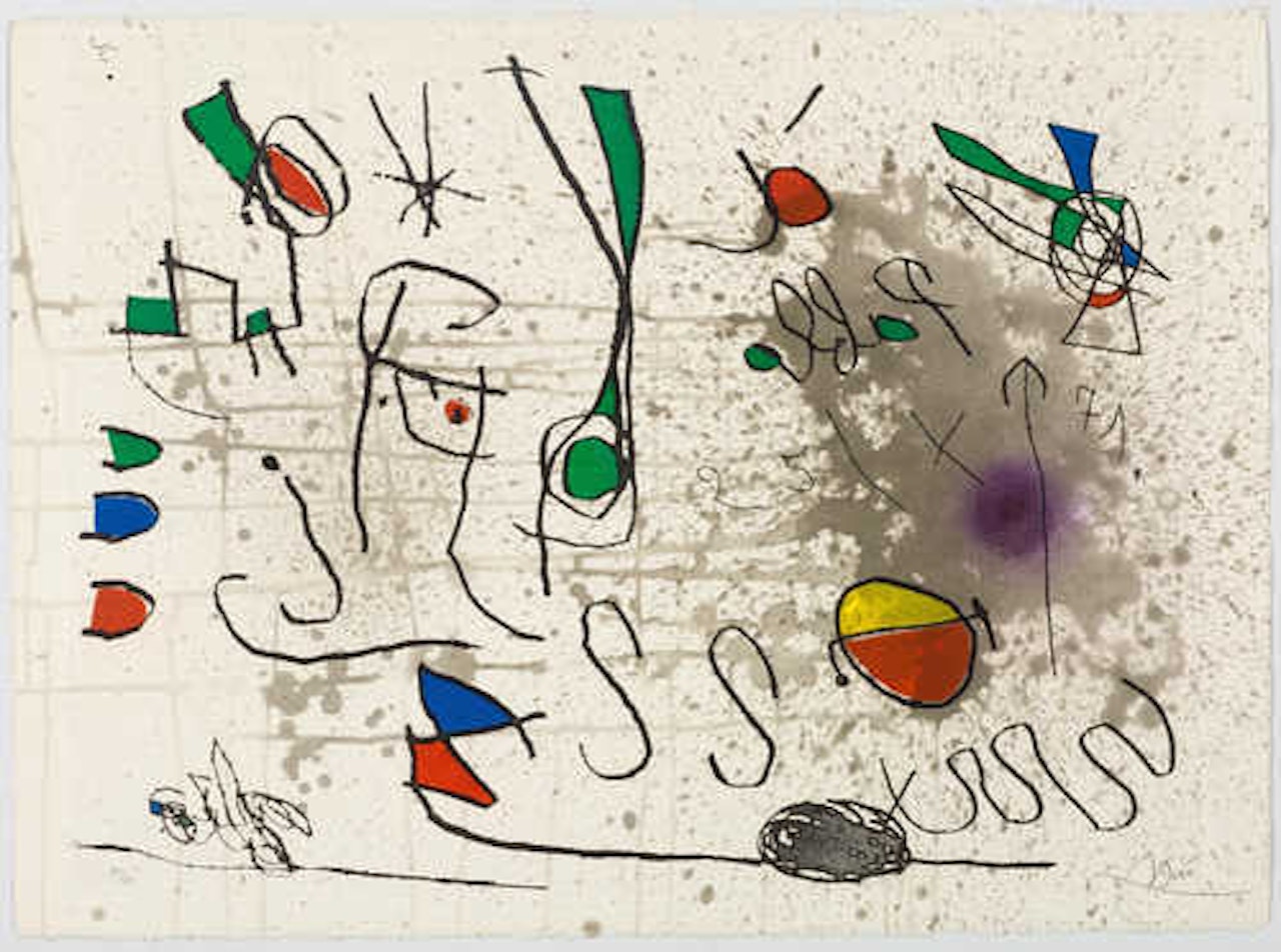 Hommage à Picasso by Joan Miró