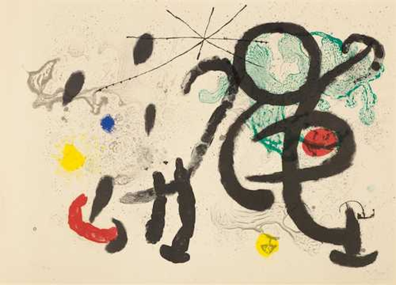 Danse Barbare by Joan Miró