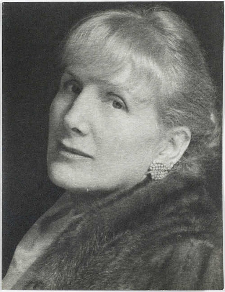 Portrait of a woman by Man Ray